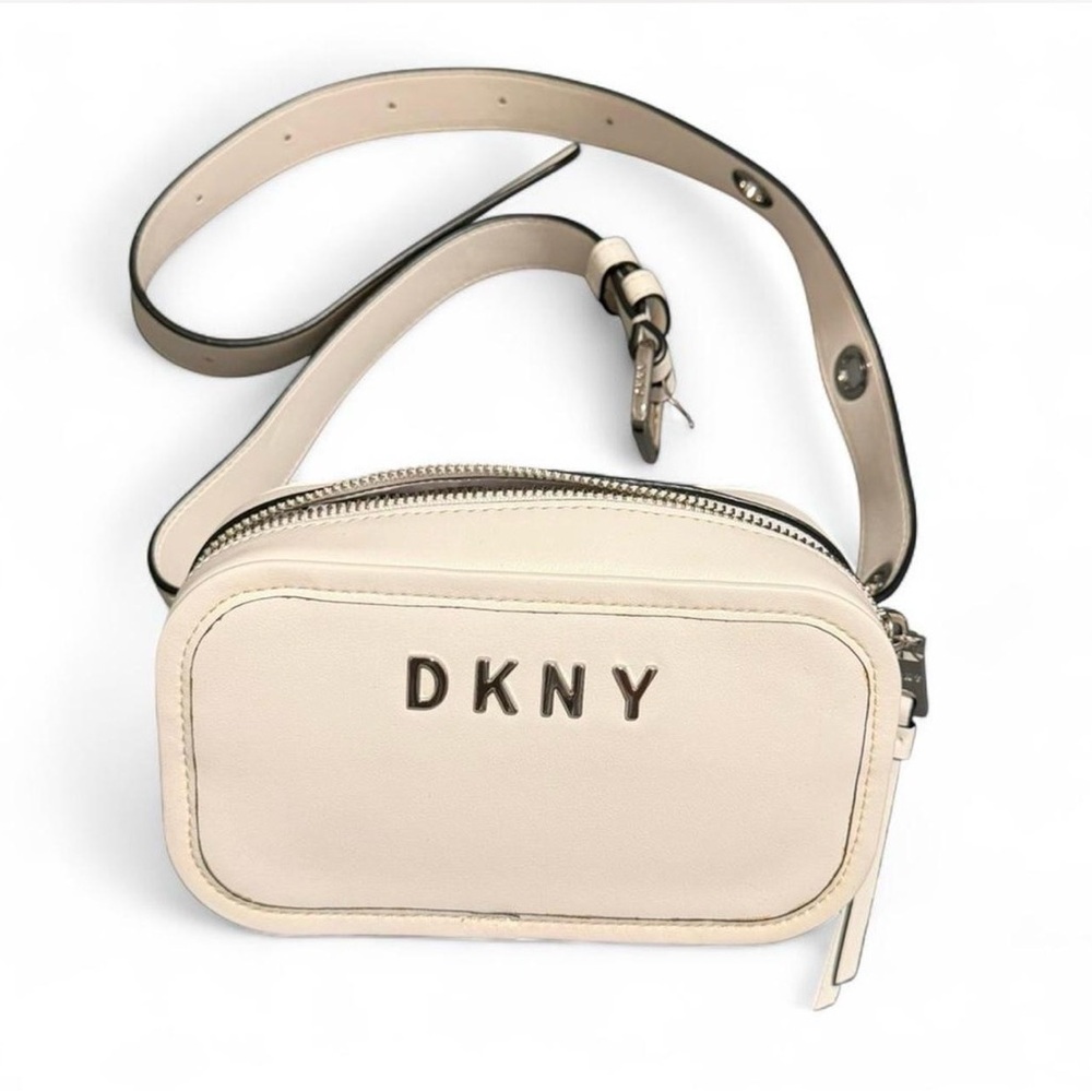 DKNY Cream Duane Belt Bag | NWT